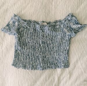 Ruched Summery Crop Top